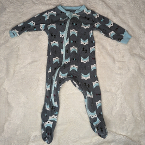 ZippyJamz║Fox Patterned Sleeper║Size 0-3M